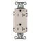 Hubbell Wiring Device-Kellems Straight Blade Receptacle, 5-20R, 20 A, 125V AC, 2 Pole, 3 Wire, Flush Mount, Grounded DR20LAWRTR - alternate 5